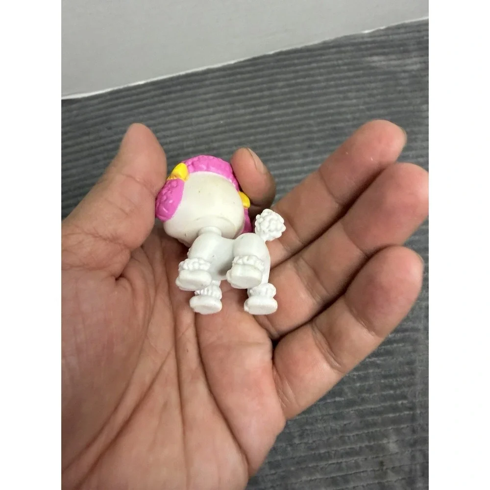Chic Boutique - My Pet Pals - Pink Poodle - Swivel Head, Yellow Bows - 2
